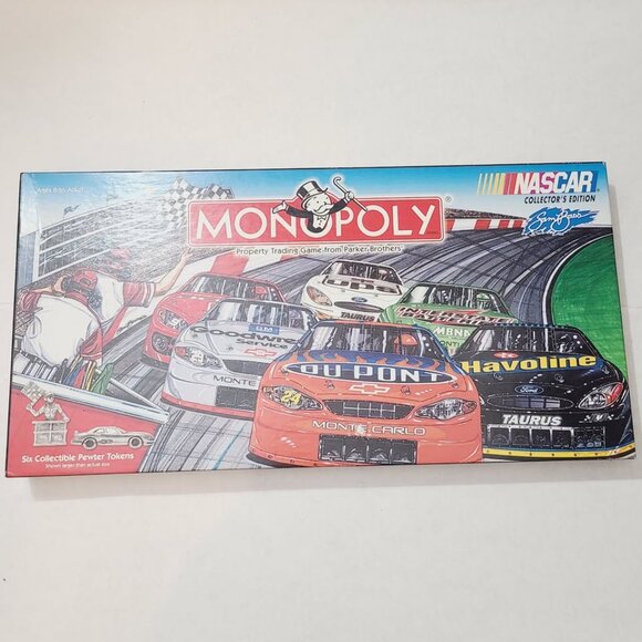 Monopoly Game Board NASCAR Collector's Edition - Picture 2 of 9